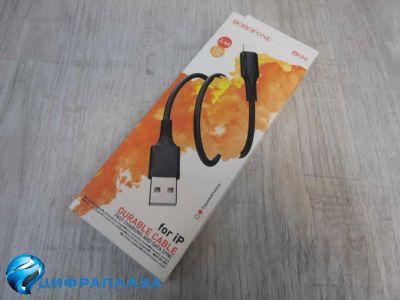 Лот: 20278687. Фото: 1. Кабель USB - Lightning BOROFONE... Дата-кабели, переходники