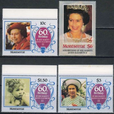 Лот: 16386018. Фото: 1. 1986. Монсеррат. 60 лет со дня... Марки