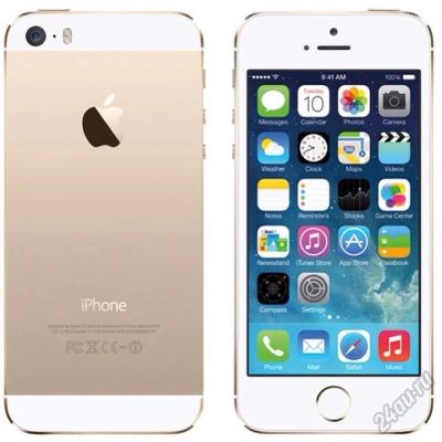 Лот: 5571844. Фото: 1. iPhone 5s white. Смартфоны