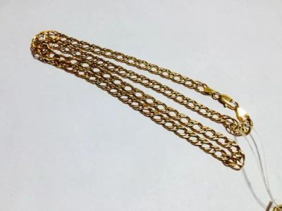 Лот: 3380646. Фото: 1. Золотая цепь 750 пробы, 18.26... Цепочки