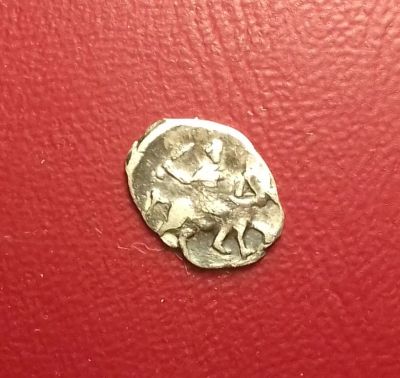 Лот: 17548452. Фото: 1. Денга 1533-1547 гг. Иван IV Васильевич... Россия до 1917 года