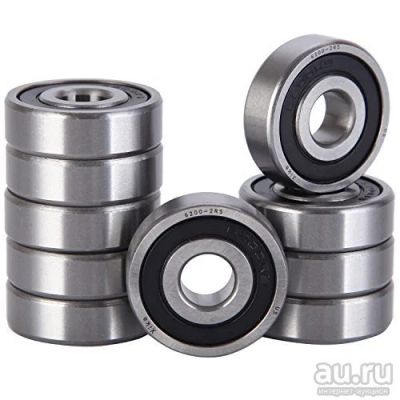 Лот: 13524815. Фото: 1. 6200 2RS/C3 SKF (10*30*9) подшипник. Запчасти