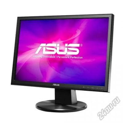Лот: 5709328. Фото: 1. ЖК монитор 19" Asus VW199, провода... ЖК-мониторы