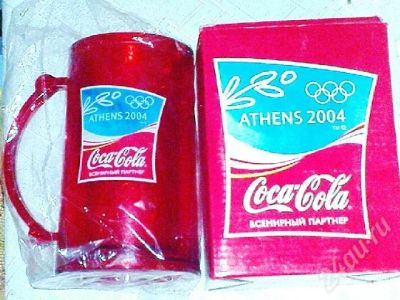 Лот: 194998. Фото: 1. охлаждающяя кружка от coca-cola. Кружки, стаканы, бокалы