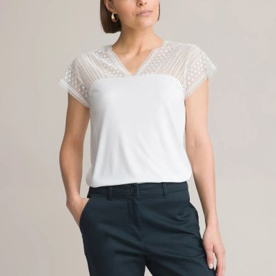 Лот: 24692560. Фото: 1. Футболка LaRedoute. Топы, майки