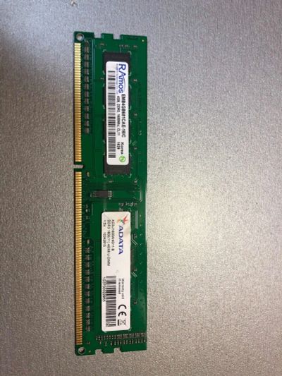 Лот: 16162219. Фото: 1. Оперативная память DDR3 4Gb A-Data... Оперативная память