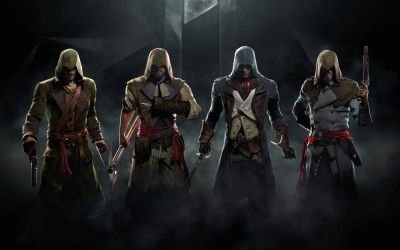 Лот: 5849493. Фото: 1. Assassin's Creed Unity диск PS4. Игры для консолей
