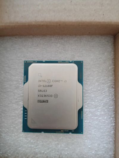 Лот: 21436166. Фото: 1. Процессор intel core i3 12100f. Процессоры