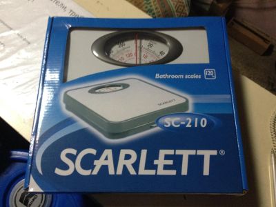 Лот: 3448504. Фото: 1. Весы напольные Scarlet sc-210. Остальная техника