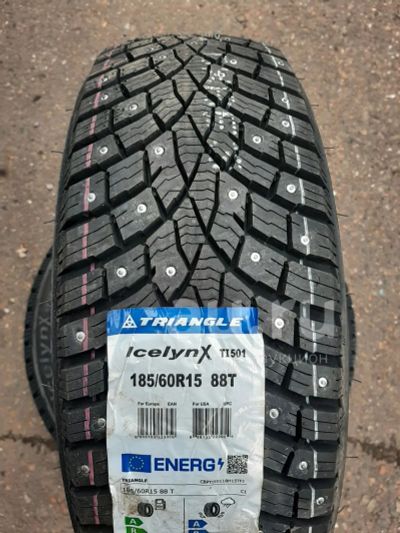 Лот: 24005715. Фото: 1. Зимняя резина 185/60 R-15 "Triangle... Шины