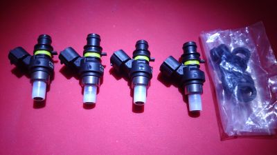 Лот: 12710945. Фото: 1. Форсунки Subaru EJ204 (FBYCG50... Двигатель и элементы двигателя