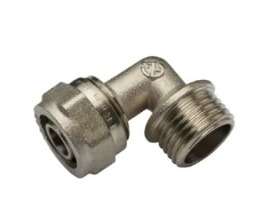 Лот: 21726544. Фото: 1. Уголок аксиальный Aqualink 16мм... Фитинги, подводка