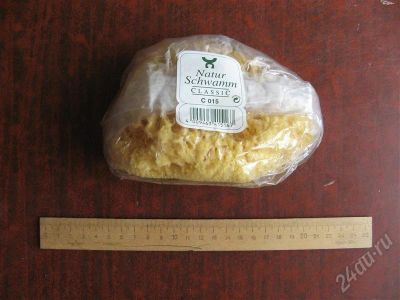 Лот: 422445. Фото: 1. Губка морская натуральная. Привезена... Уход за телом