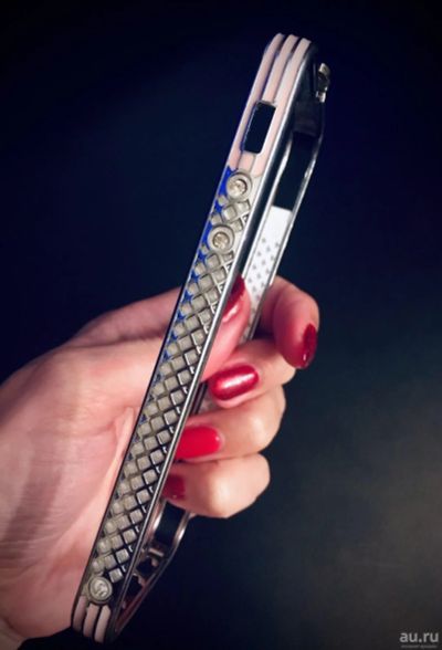 Лот: 17185509. Фото: 1. Бампер металл на IPhone 5s, 5... Чехлы, бамперы