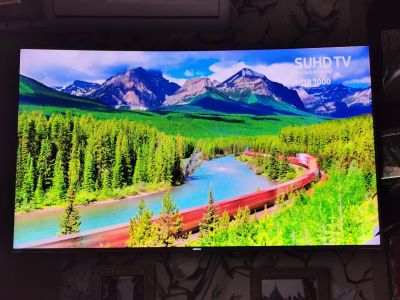Лот: 17895684. Фото: 1. Tv Samsung 55 ks 7500. Телевизоры