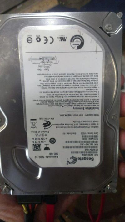 Лот: 11732642. Фото: 1. Жесткий диск Seagate st3500418AS... Жёсткие диски (HDD)