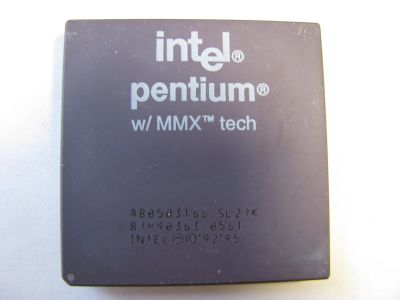 Лот: 19016265. Фото: 1. Процессор Intel Pentium w MMX... Другое (компьютеры, оргтехника, канцтовары)