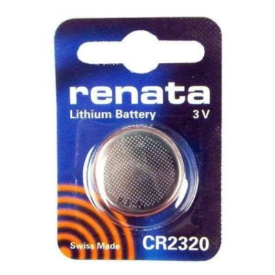 Лот: 14551449. Фото: 1. Батарейка CR2320 RENATA 1шт... Батарейки, аккумуляторы, элементы питания