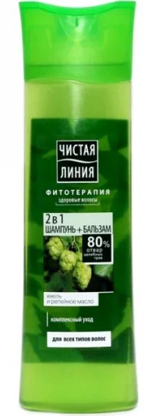 Лот: 19097545. Фото: 1. Чистая Линия Фитотерапия Шампунь... Уход за волосами 