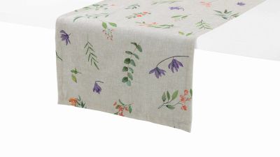 Лот: 25849972. Фото: 1. Дорожка сервировочная Linen nature. Скатерти, салфетки