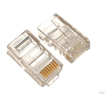 Лот: 15494572. Фото: 1. Коннектор штекер разъем RJ45 5E... Шлейфы, кабели, переходники