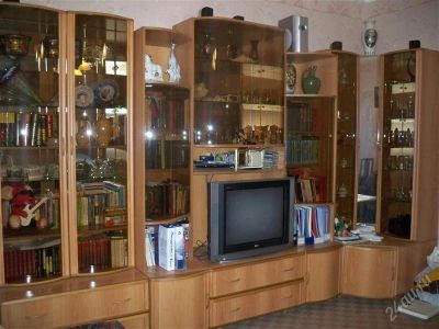 Лот: 2852454. Фото: 1. Стенка "Семеновна" в отличном... Гостиные, стенки, горки