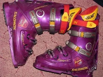 Лот: 594778. Фото: 1. Ботинки горнолыжные Salomon Integral... Ботинки