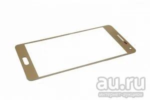 Лот: 9151400. Фото: 1. Стекло Samsung A5 2015 A500f Золото... Защитные стёкла, защитные плёнки
