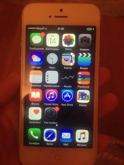 Лот: 7539358. Фото: 1. Iphone 5 16 gb Исправен на половину. Смартфоны