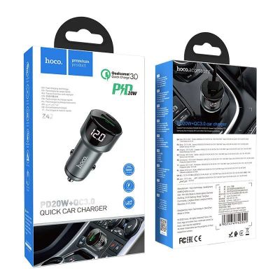 Лот: 22146893. Фото: 1. АЗУ HOCO BZ-42 1*USB+PD QC 3.0... Зарядные устройства, блоки питания, адаптеры сетевые для смартфонов