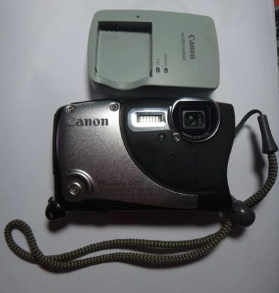 Лот: 6323253. Фото: 1. Canon PowerShot D20 серебристый. Цифровые компактные