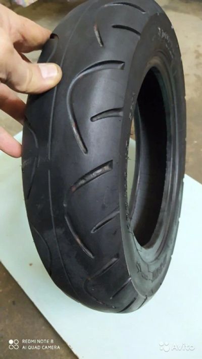 Лот: 16162114. Фото: 1. Покрышка для скутера Dunlop 100... Запчасти