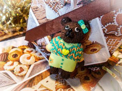 Лот: 4853332. Фото: 1. Магнит "Маленькая медведица... Магниты сувенирные