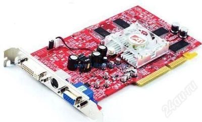 Лот: 907492. Фото: 1. agp видео карта Radeon 9600 PowerColor... Видеокарты