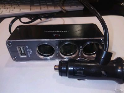 Лот: 13554352. Фото: 1. Гнездо прикуривателя + USB. Электрооборудование