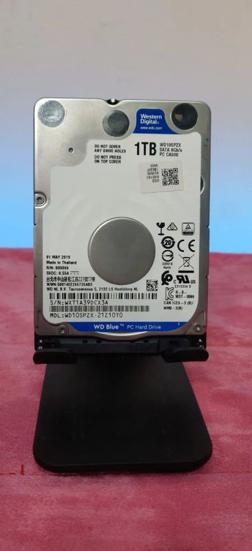 Лот: 23707331. Фото: 1. HDD 1 Tb/WD Blue/SATA3/2,5"/5400... Жёсткие диски (HDD)