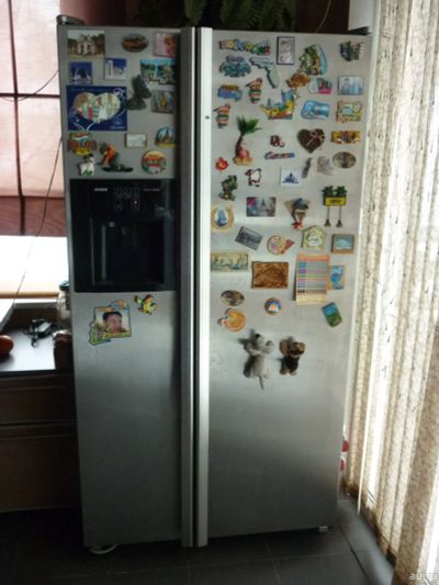 Лот: 12780532. Фото: 1. Холодильник большой двухдверный... Холодильники, морозильные камеры