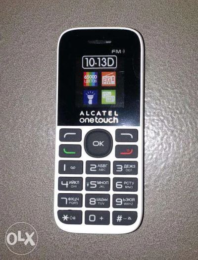 Лот: 5510641. Фото: 1. Двухсимочный телефон Alcatel One... Кнопочные мобильные телефоны