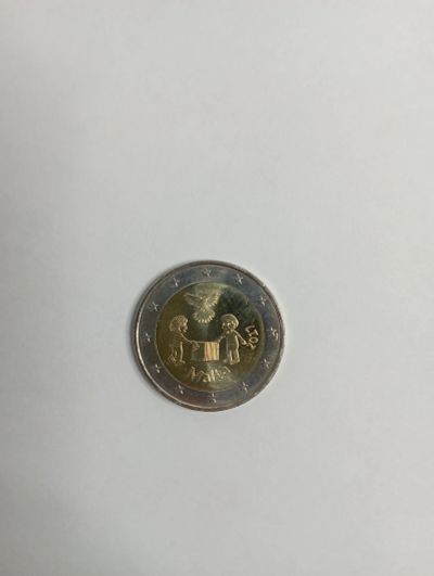 Лот: 20297654. Фото: 1. 2 евро 2017 Мальта Мир. Европа