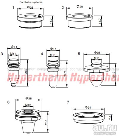 Лот: 17159997. Фото: 1. Hypertherm Centricut для Precitec... Плазменная резка металлов