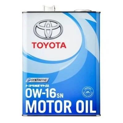 Лот: 15854233. Фото: 1. Масло моторное Toyota 0W-16 SN... Масла, жидкости