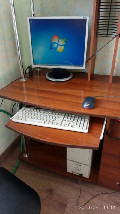 Лот: 11064713. Фото: 1. Офисный компьютер с 19" монитором. Компьютеры в сборе