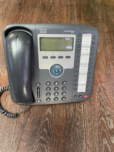 Лот: 17972103. Фото: 1. Телефон Cisco IP Phone CP-7931G... Проводные телефоны