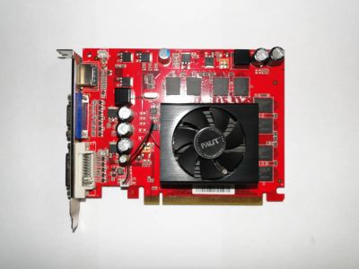 Лот: 4493672. Фото: 1. Palit GeForce 9400 GT 1024mb. Видеокарты
