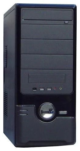 Лот: 4552840. Фото: 1. Корпус ATX 450w Velton 3025 темно-серый... Корпуса, блоки питания