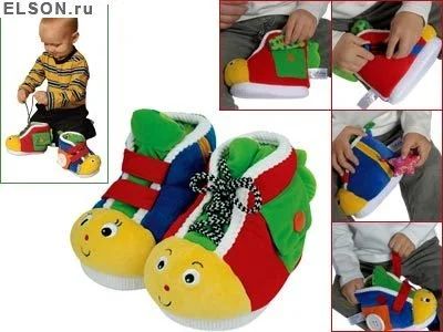 Лот: 3556966. Фото: 1. Развивающая игрушка Ks Kids Ботинки... Развивающие