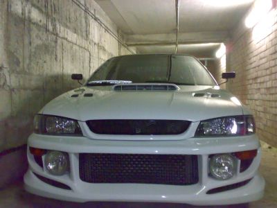 Лот: 5620347. Фото: 1. Решетка C-West на Subaru Impreza... Детали тюнинга