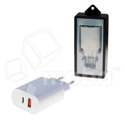 Лот: 19601772. Фото: 1. Сетевое зарядное устройство USB... Зарядные устройства, блоки питания, адаптеры сетевые для смартфонов