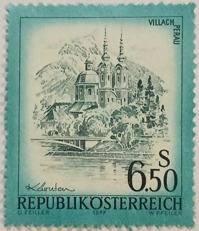 Лот: 25349574. Фото: 1. Марки_Австрии, 6,50 öS - Австрийский... Марки