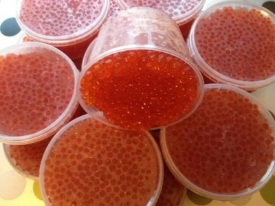 Лот: 6627785. Фото: 1. Икра красная кеты,цена за кг. Икра, рыба, морепродукты